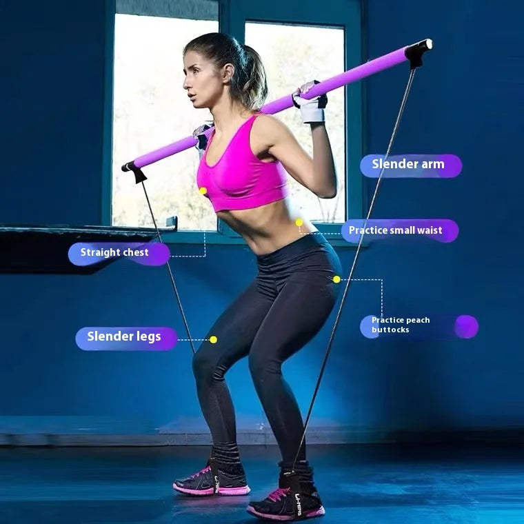Apex Motion Resistance Pilates Bar Kit