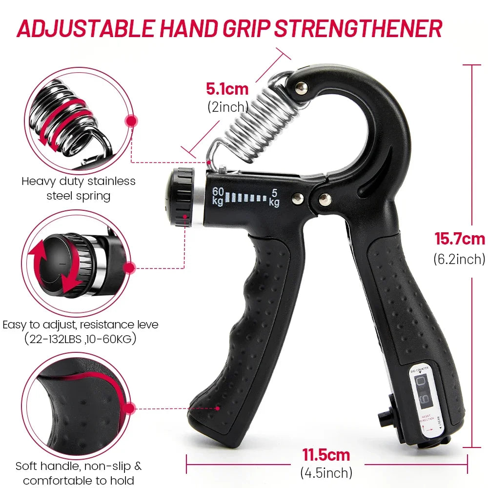 Apex Motion Fitness Grip Strength Trainer Full Set