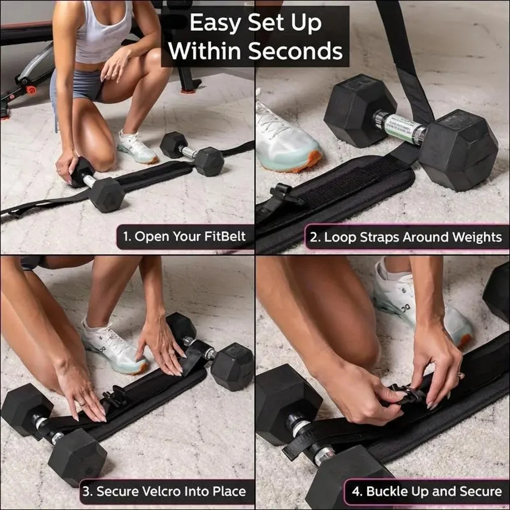 Apex Motion Adjustable Weighted Fitness Belt